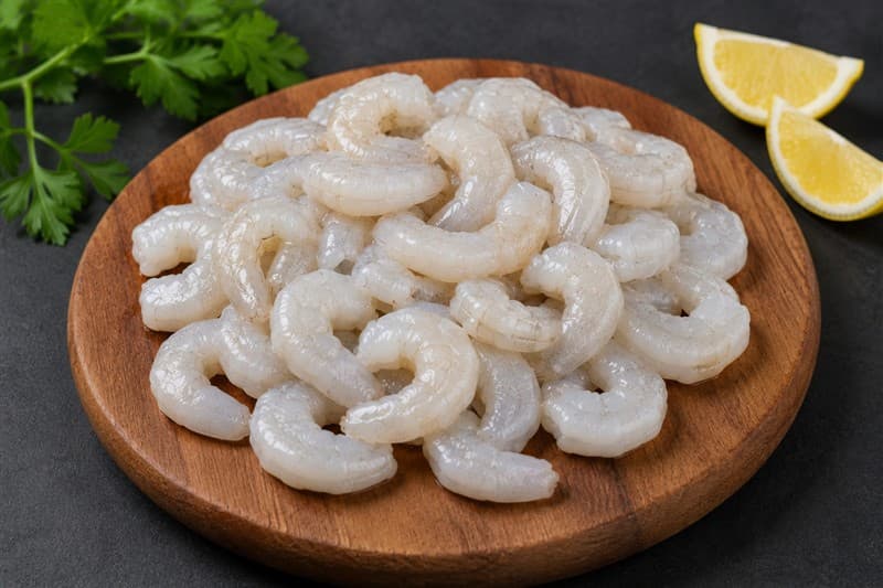 White Prawns — Small (Headless)